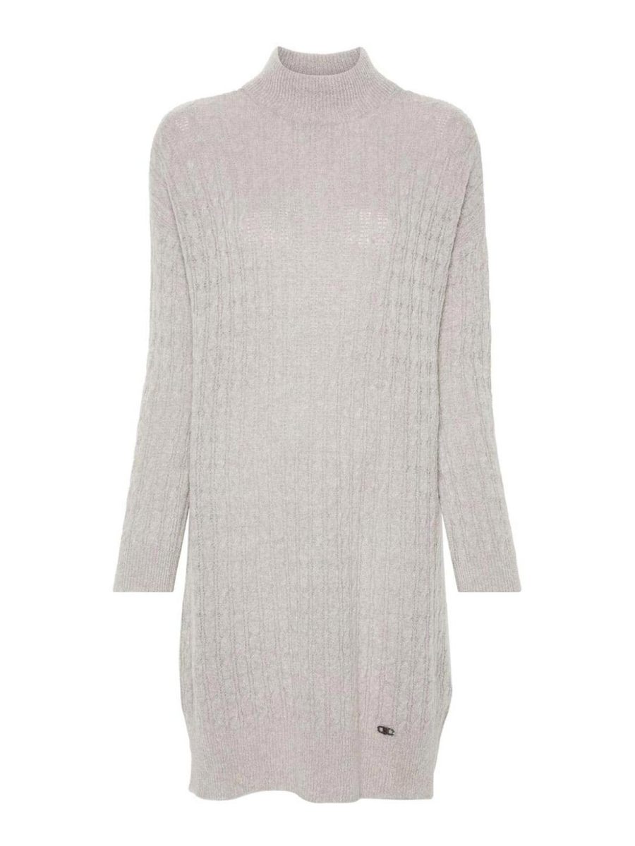 Liu Jo Robe Au Genou - Gris