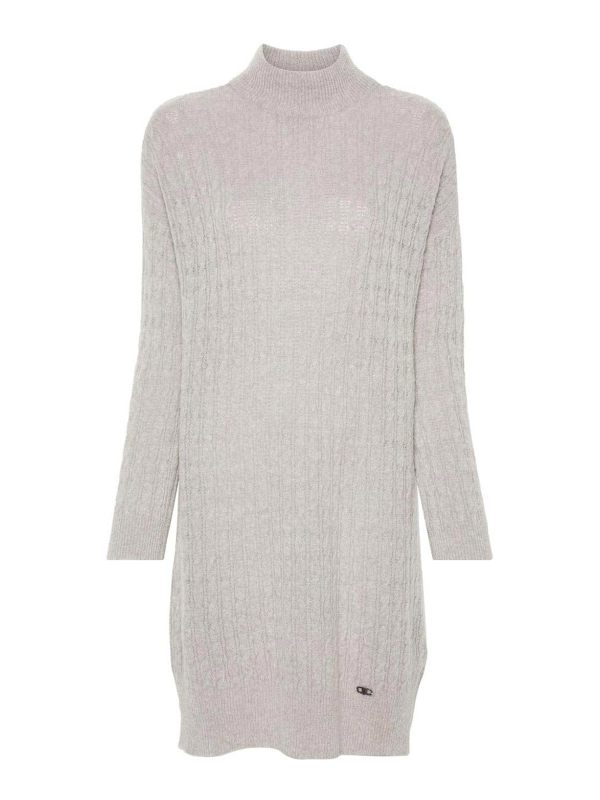 Liu Jo Robe Au Genou - Gris