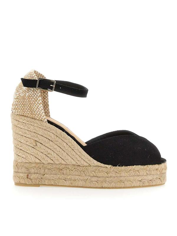 Castaner Sandales - Noir