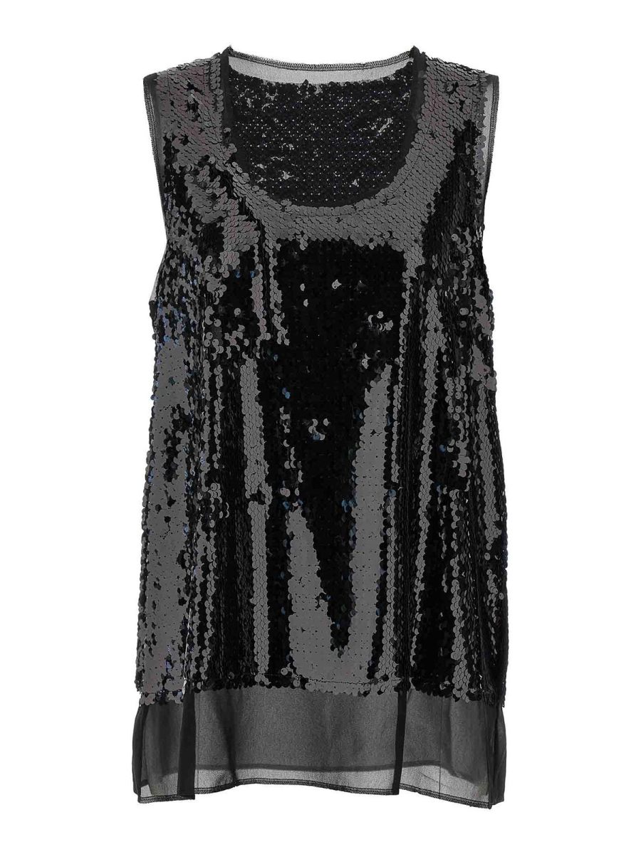 Comme Des Garcons Top - Noir