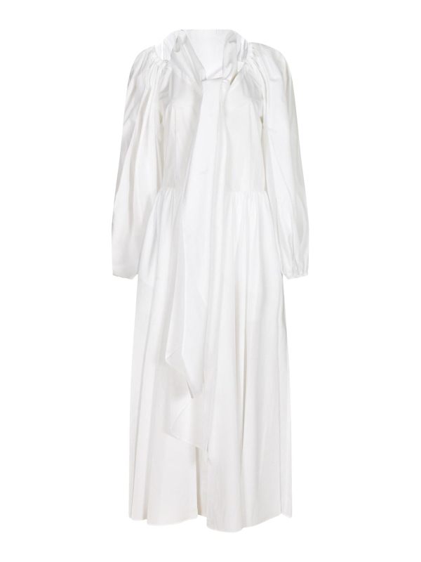 Patou Maxi Robe - Blanc