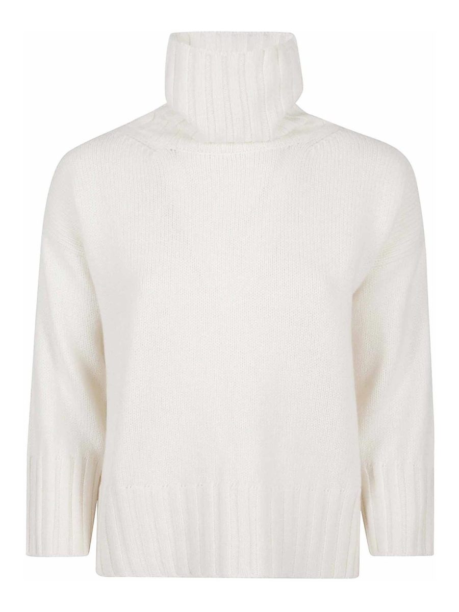 Eleven88 Pull Col Bateau - Blanc