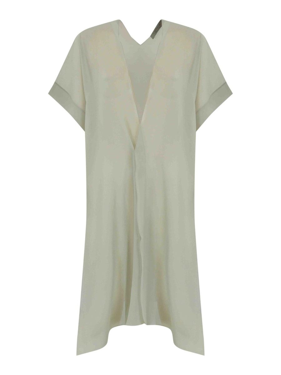 D. Exterior Manteau Court - Jaune