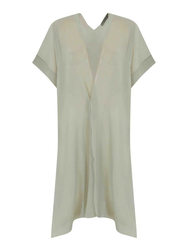 D. Exterior Manteau Court - Jaune