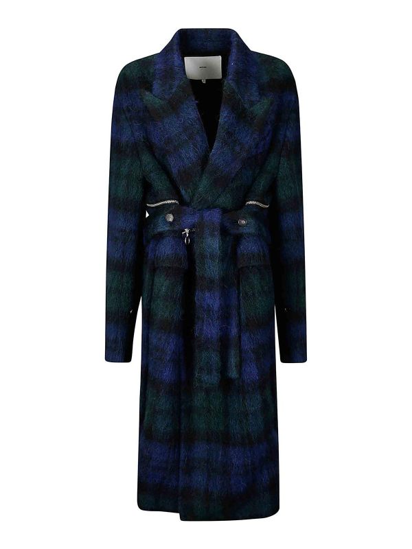 Setchu Manteau Court - Bleu