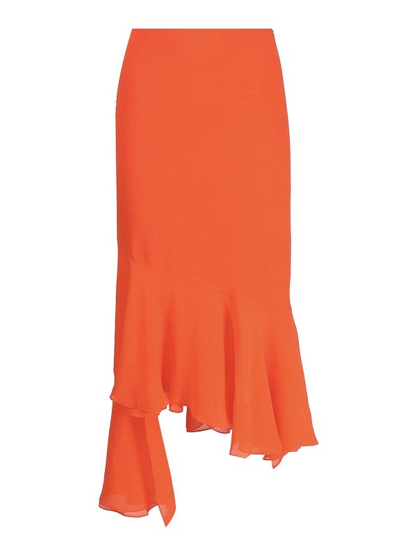 The Andamane Jupe Midi - Orange