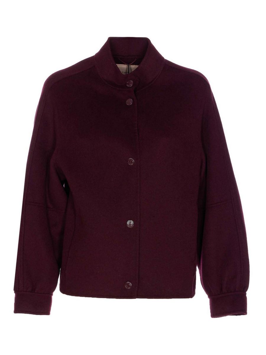 Twinset Manteau Court - Rouge
