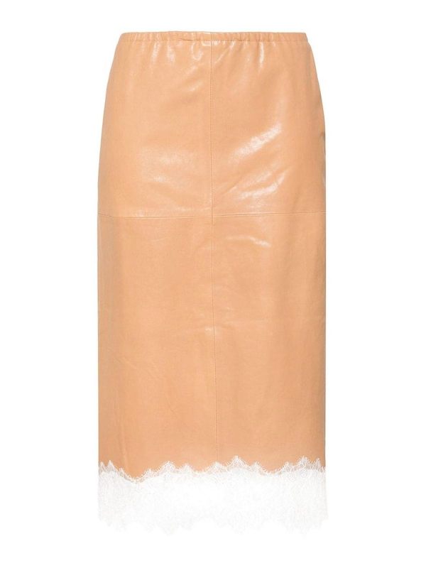 Blumarine Jupe Midi - Beige