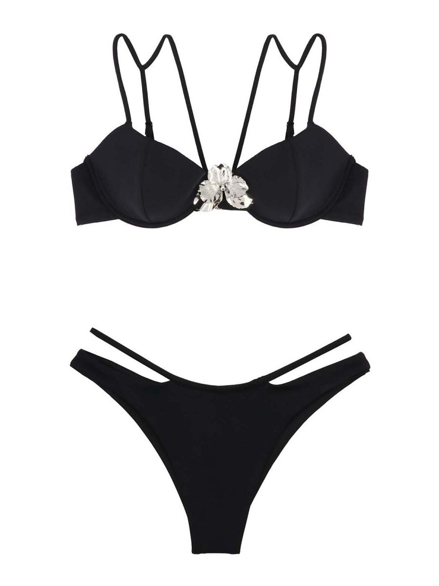 David Koma Maillot De Bain - Noir
