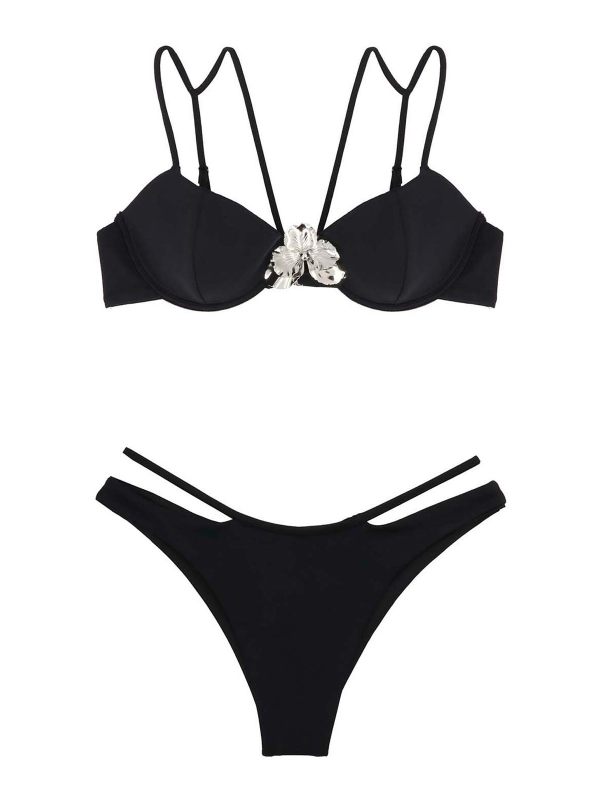 David Koma Maillot De Bain - Noir