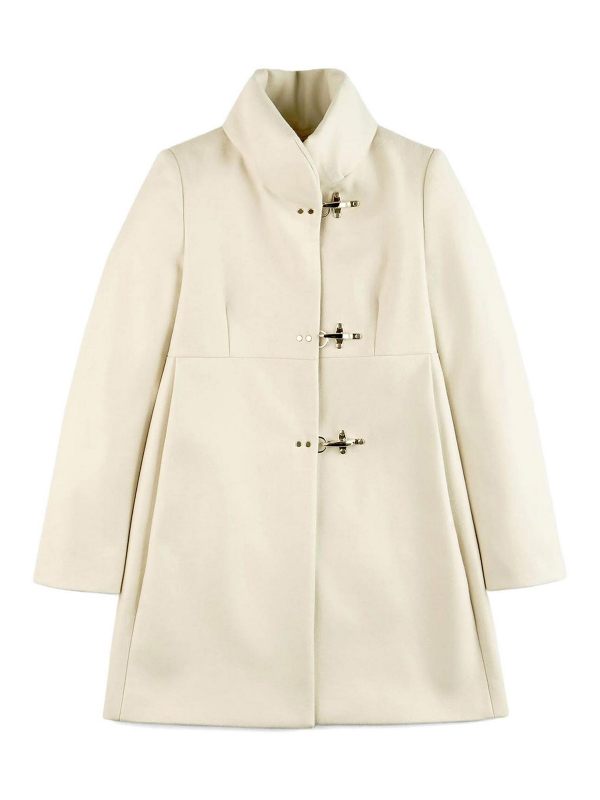 Fay Manteau Court - Noir