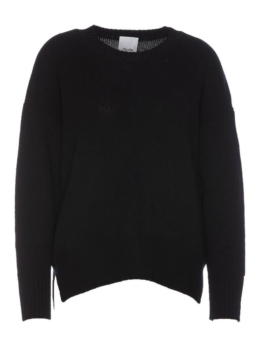 Allude Pull Col Rond - Noir