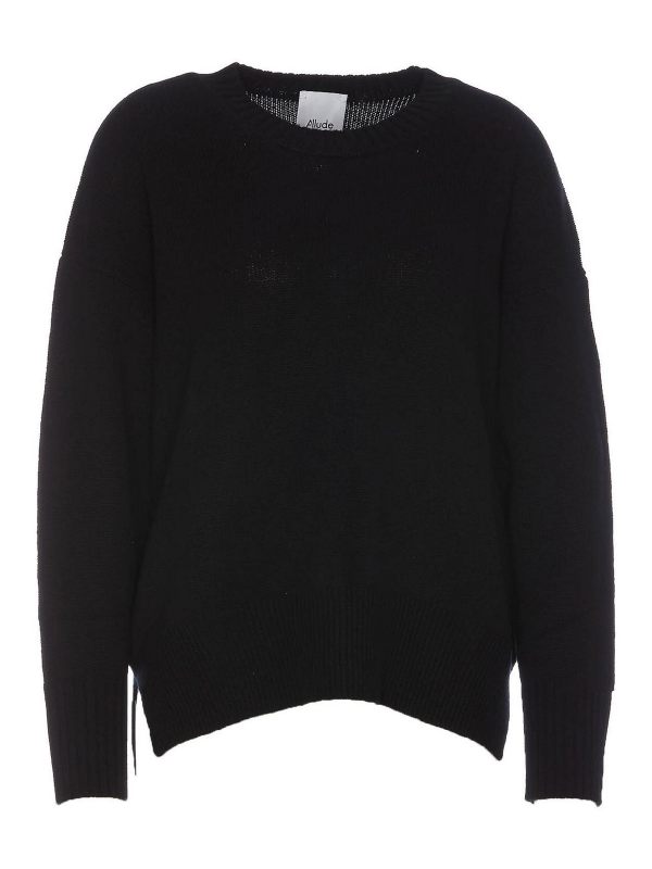Allude Pull Col Rond - Noir