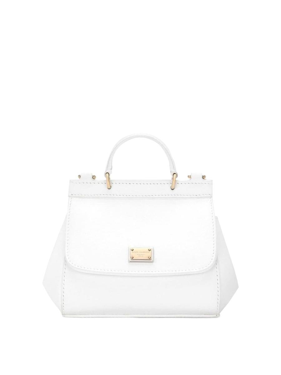 Dolce & Gabbana Sac Porté Épaule - Blanc