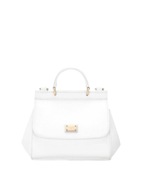 Dolce & Gabbana Sac Porté Épaule - Blanc