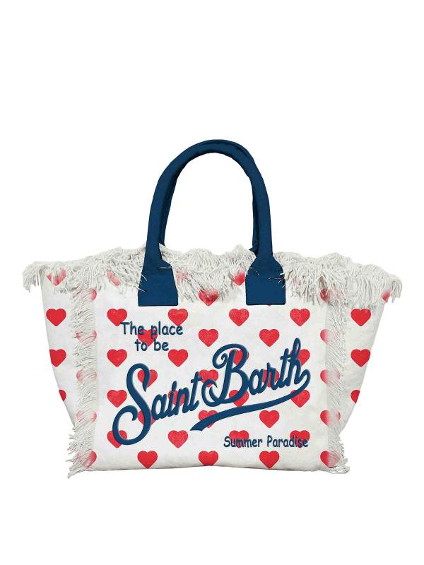 Mc2 Saint Barth Sac Bandoulière - Blanc