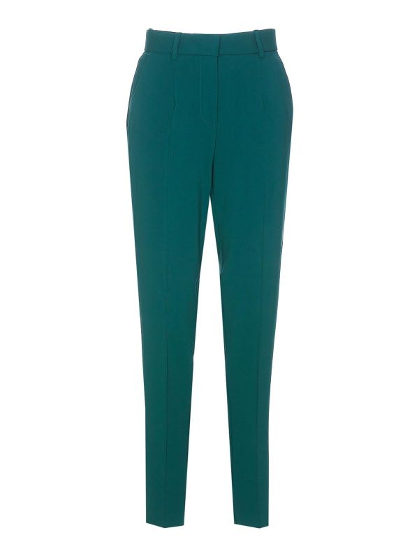Pinko Pantalons Décontractés - Vert