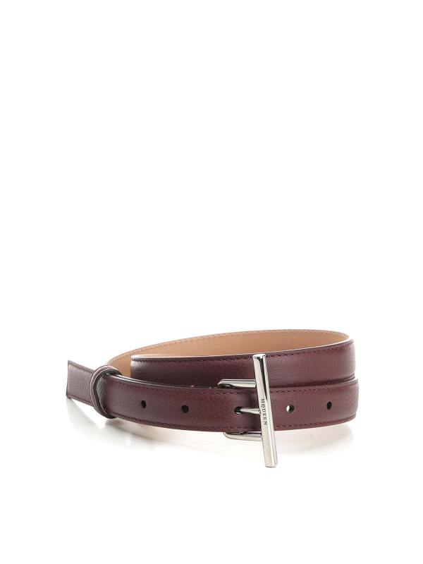 Alexander Mcqueen Ceinture - Marron