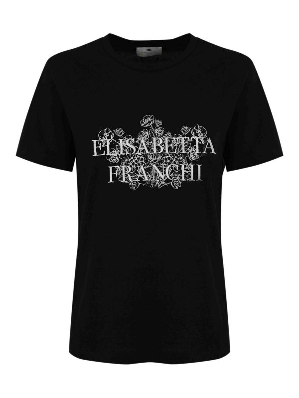 Elisabetta Franchi T-Shirt - Noir