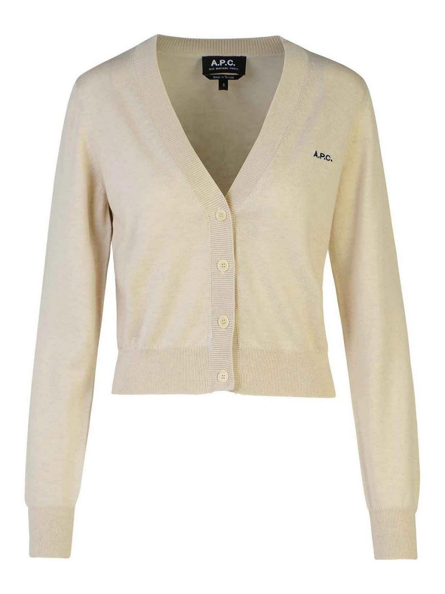 A. P.C. Cardigan - Beige