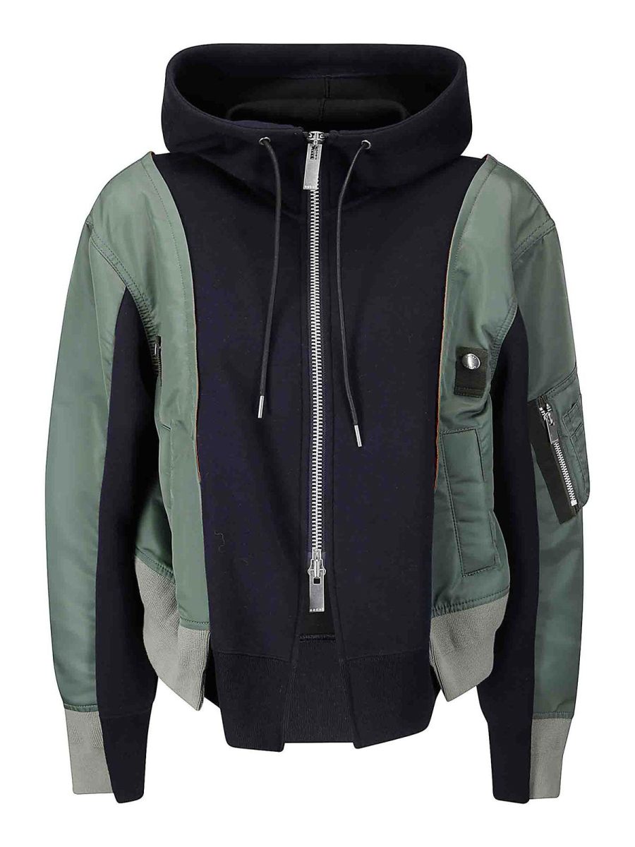 Sacai Sweat-Shirts - Vert