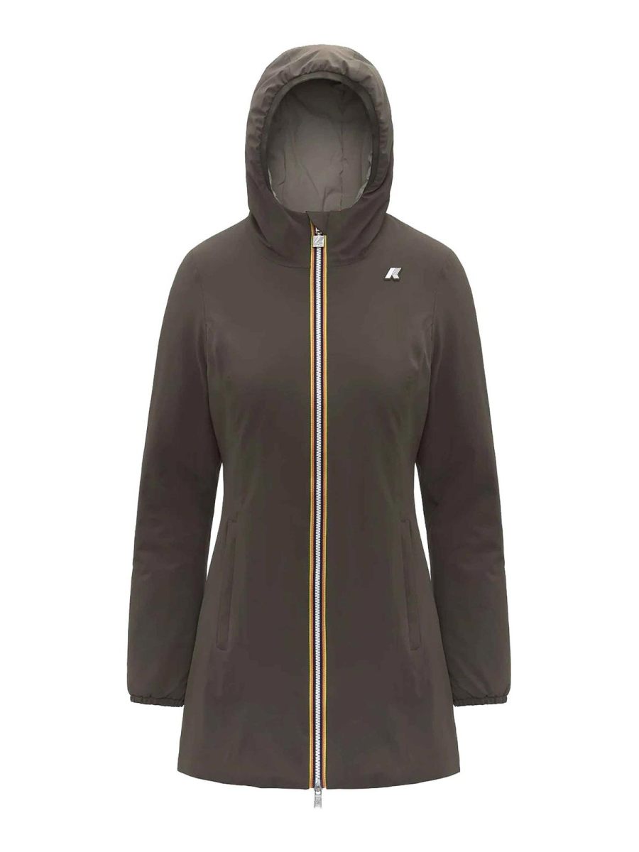 k-way Manteau Rembourré - Noir