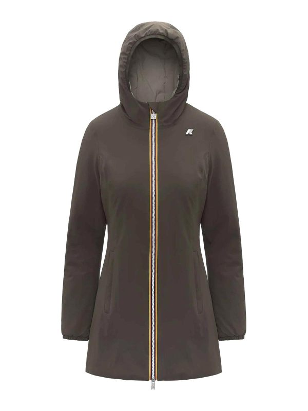 k-way Manteau Rembourré - Noir