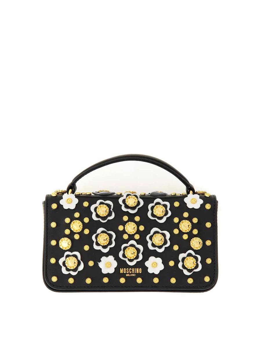 Moschino Sac Porté Épaule - Noir