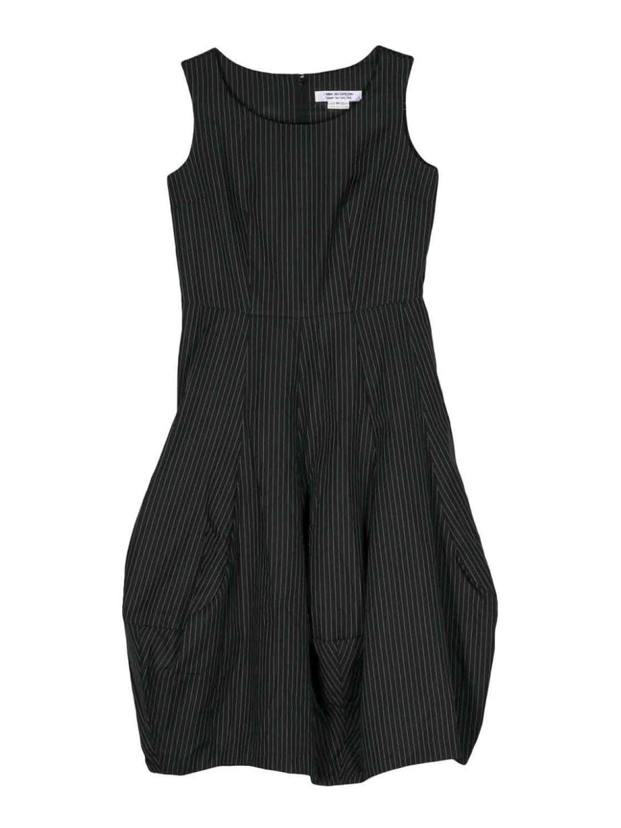 Comme Des Garcons Robe Courte - Noir