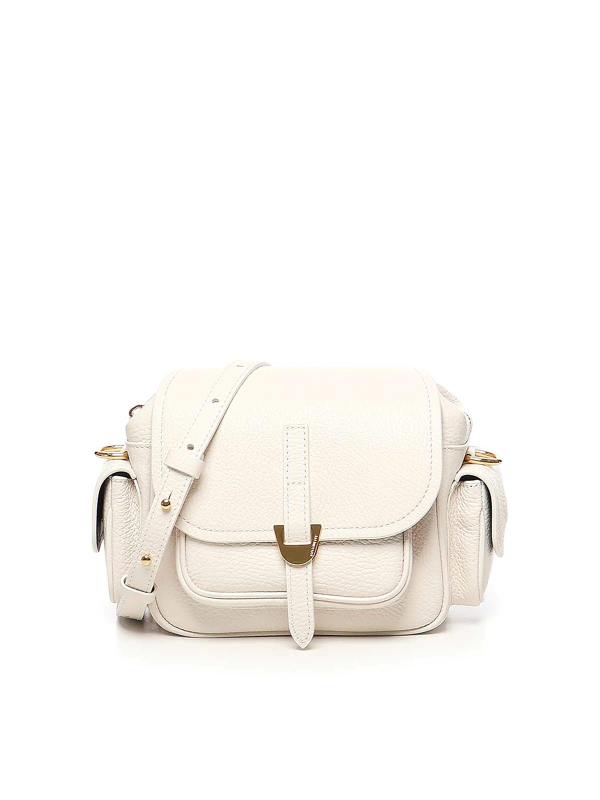 Coccinelle Sac Bandoulière - Blanc