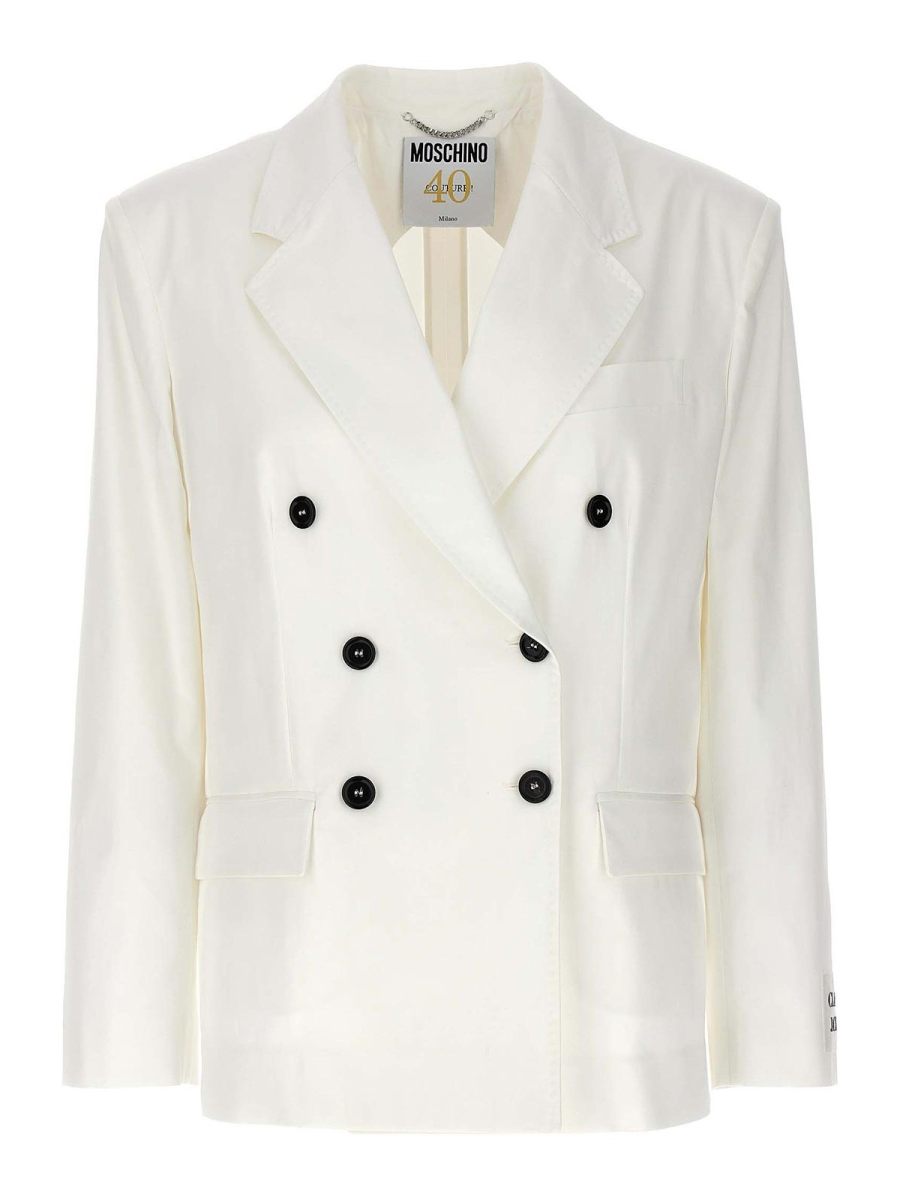 Moschino Blazer - Blanc
