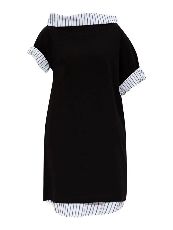 Dries Van Noten Robe Au Genou - Marron