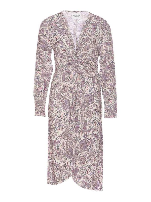 Isabel Marant Etoile Robe Au Genou - Violet