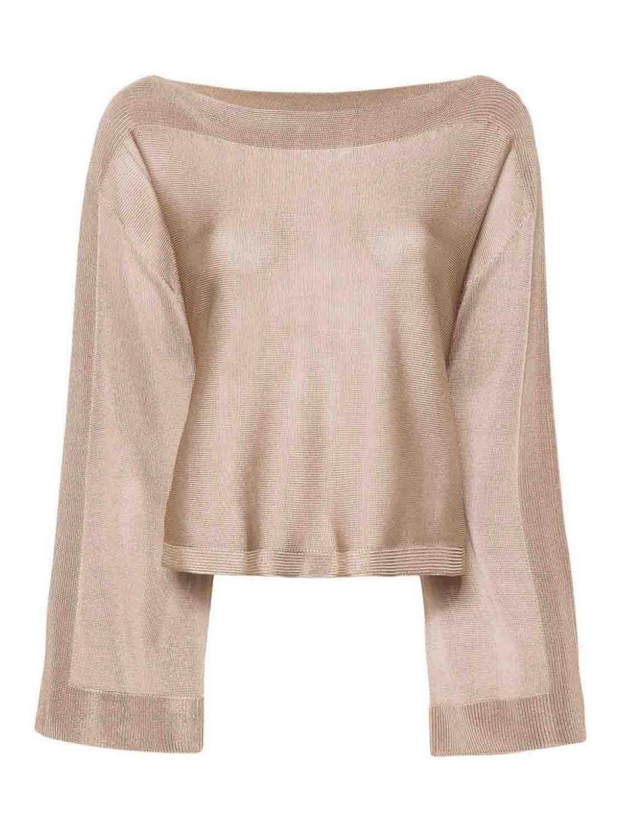 Sa Su Phi Pull Col Bateau - Beige