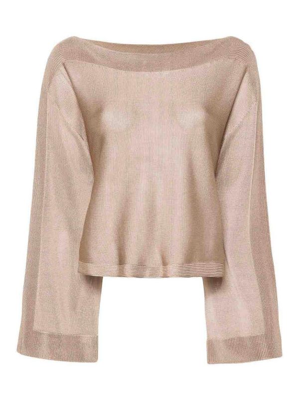 Sa Su Phi Pull Col Bateau - Beige