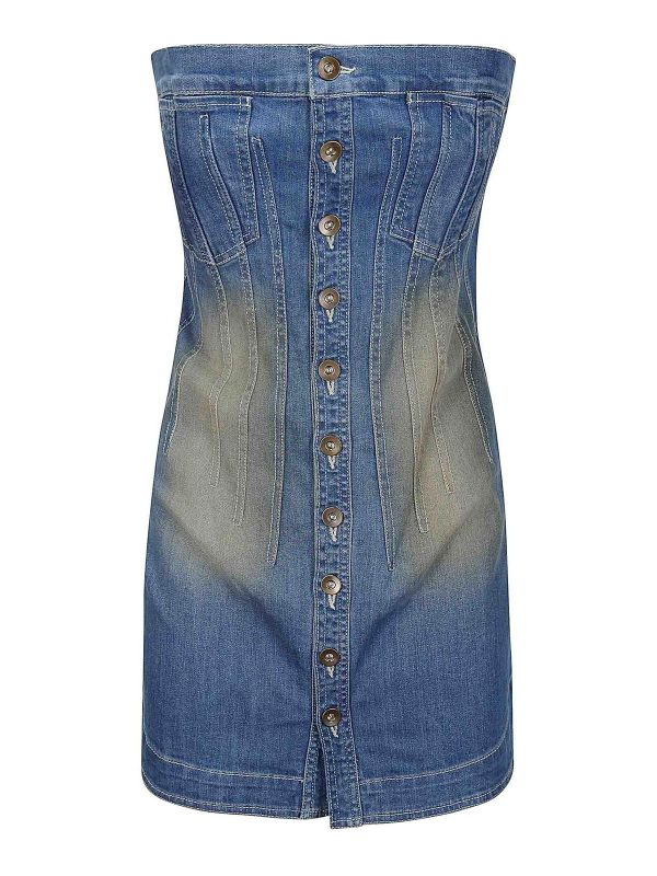 Act N°1 Robe Courte - Bleu