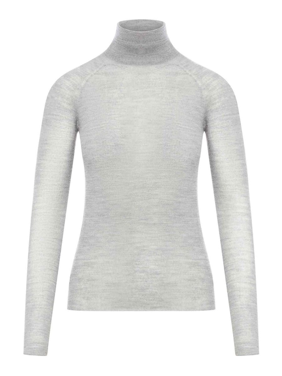 Roberto Collina Pull Col Rond - Gris