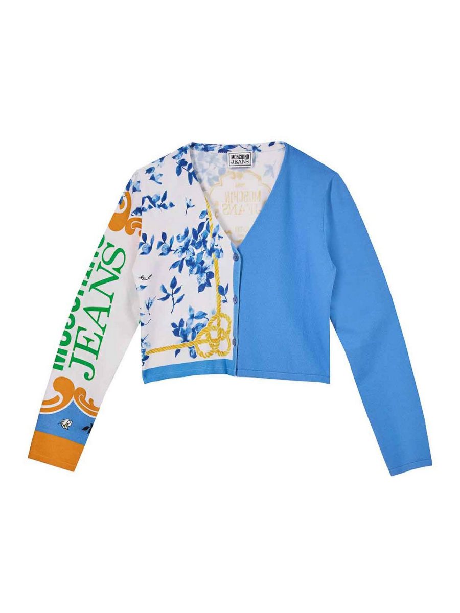 Moschino Jeans Cardigan - Multicolore