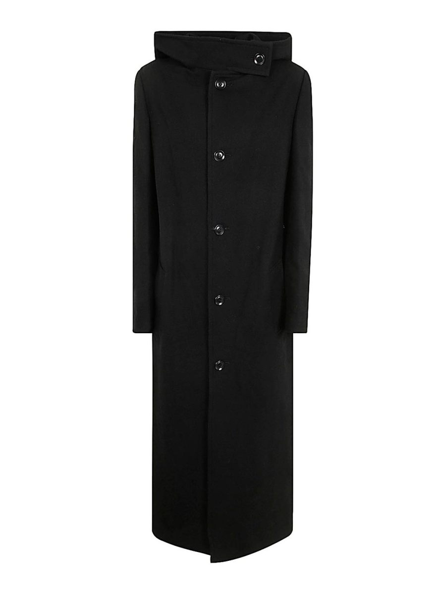 Y'S Manteau Court - Noir