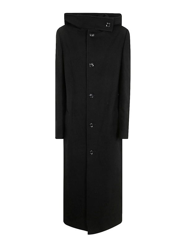 Y'S Manteau Court - Noir