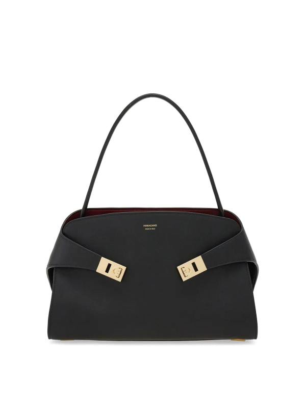 Salvatore Ferragamo Sac Bandoulière - Noir