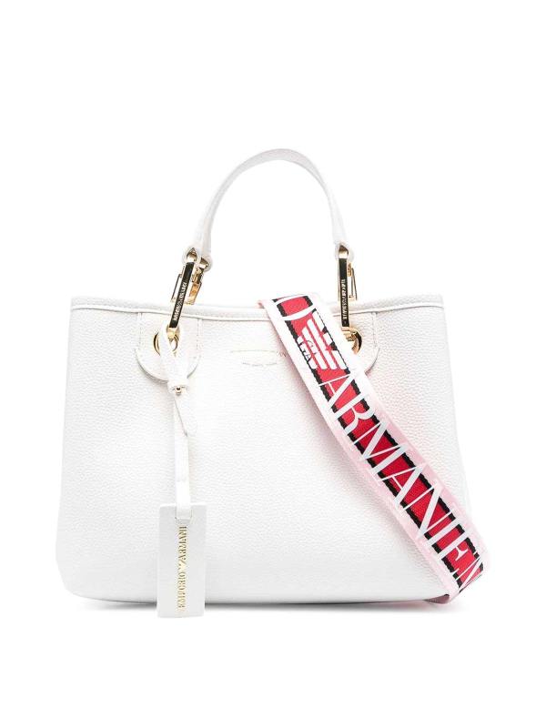 Emporio Armani Sac Bandoulière - Blanc