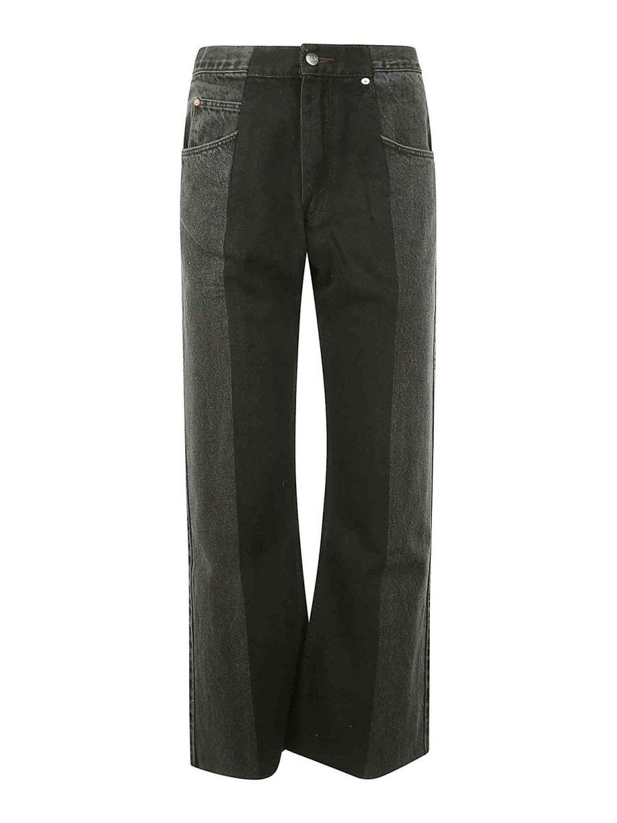 E. l.v. denim Jean Évasé - Bleu