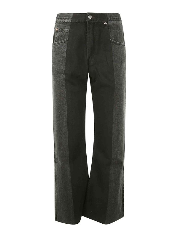 E. l.v. denim Jean Évasé - Bleu