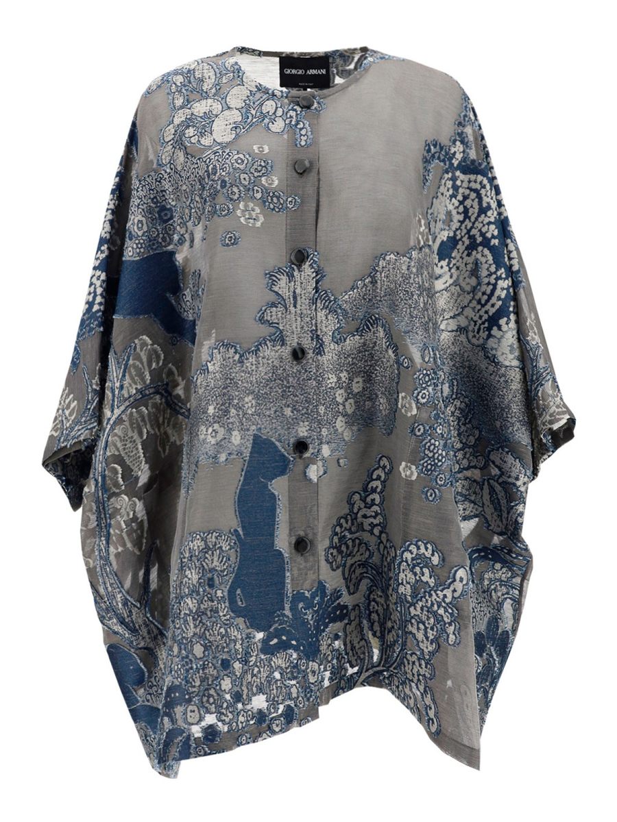 Giorgio Armani Cape - Gris