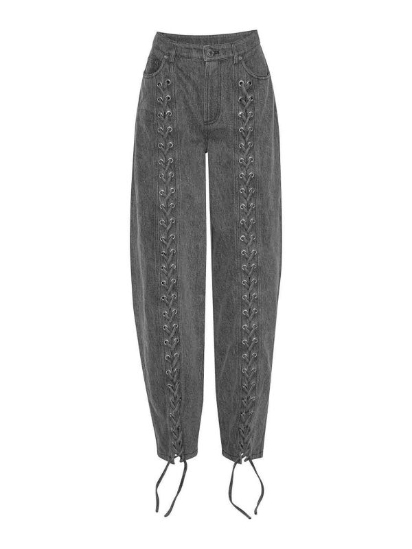 Rotate Birger Christensen Jean Bootcut - Noir
