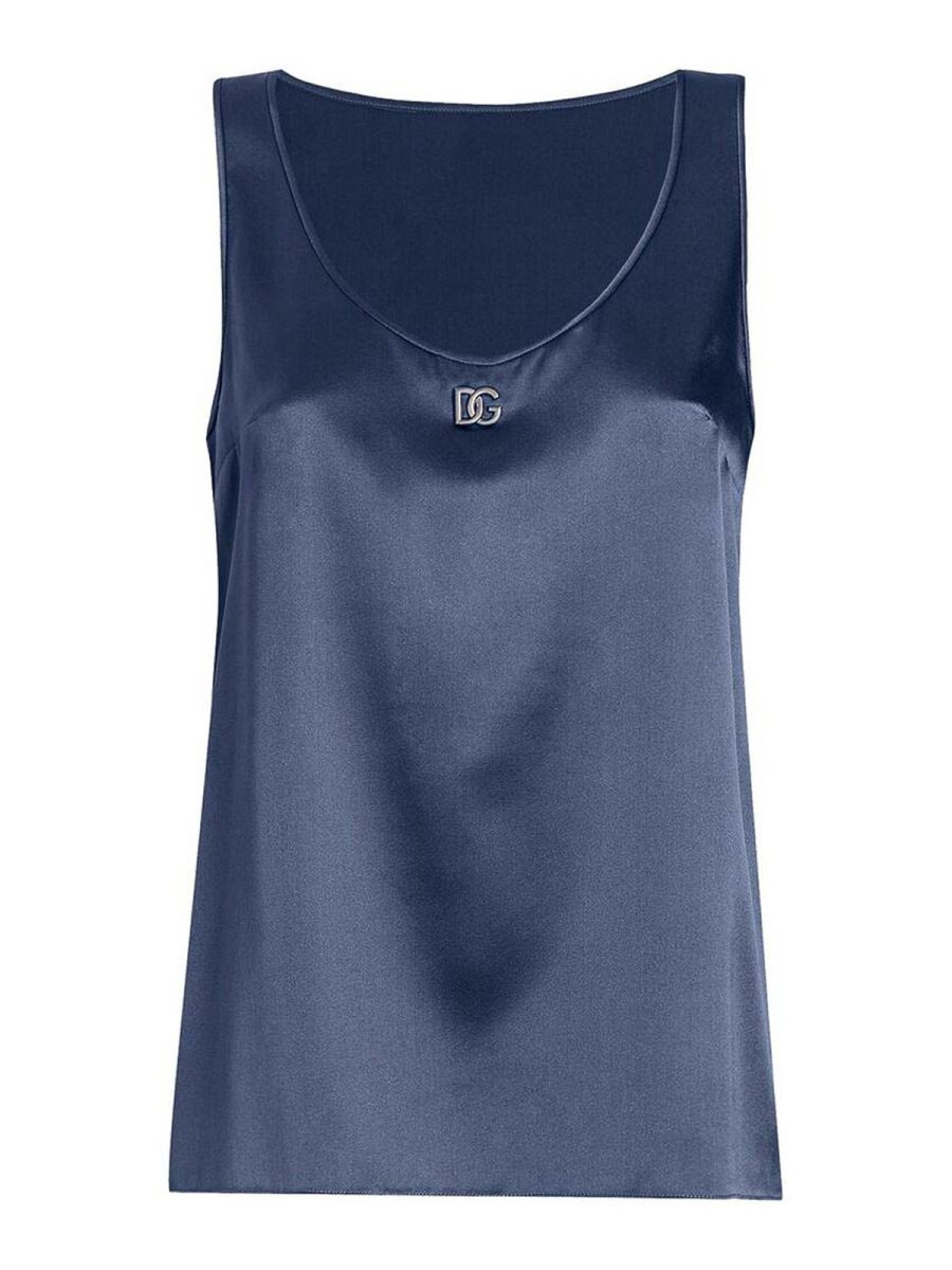 Dolce & Gabbana Top - Bleu