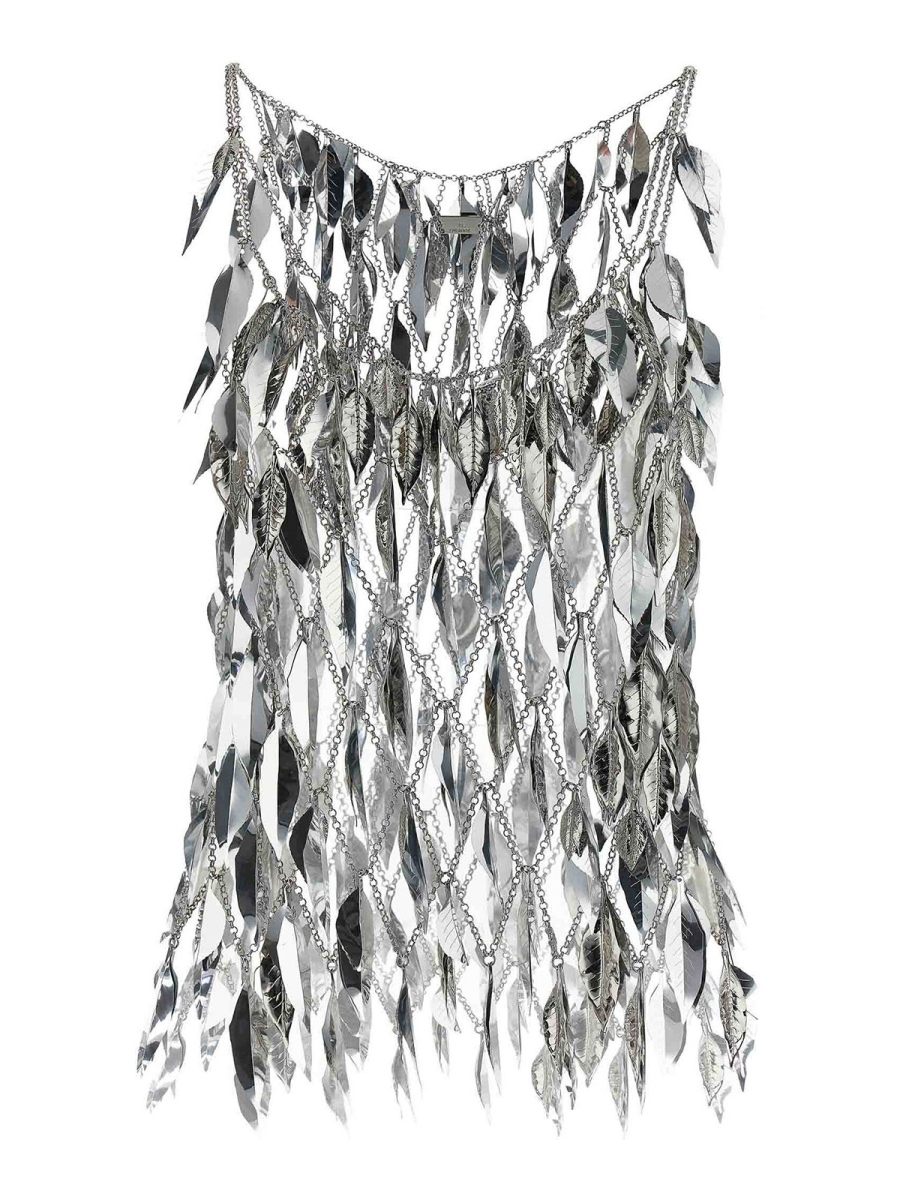 Rabanne Top - Argent