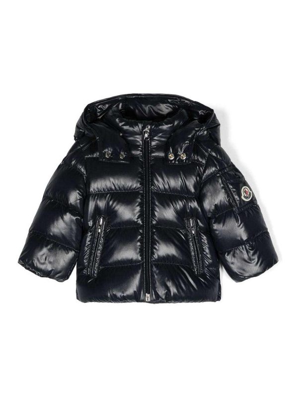 Moncler Jr Veste Casual - Bleu