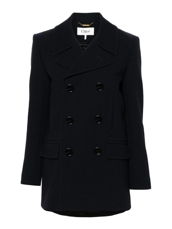 Chloe' Manteau Court - Gris Foncé